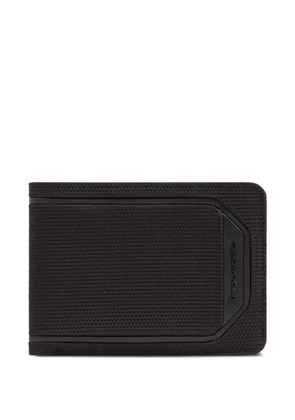 PIQUADRO logo-detail bifold wallet - Black