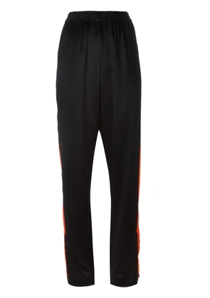 Givenchy contrast stripe relaxed trousers - Black
