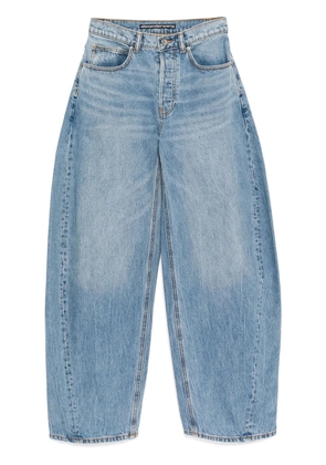 Alexander Wang rhinestone embellishment jeans - Blue