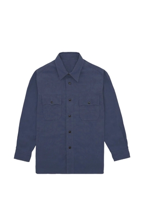 Fortela Cpo2.0 military-style shirt - Blue