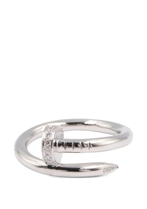 Cartier 2010s Juste un Clou diamond ring - Silver