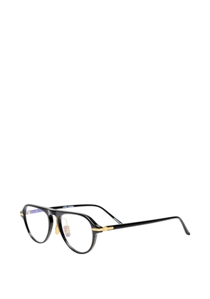 Linda Farrow pilot-frame glasses - Black