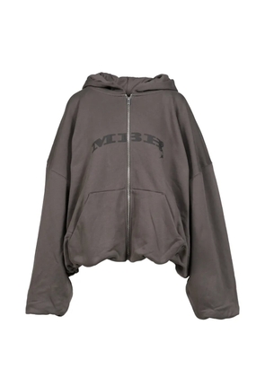 MISBHV Inflated Mbh Devil zip-up hoodie - Grey