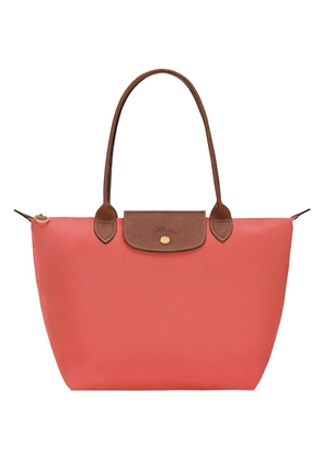 Longchamp medium Le Pliage grained tote bag - Pink
