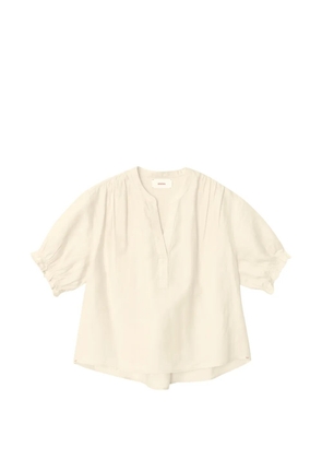 Xirena puff-sleeve blouse - Neutrals