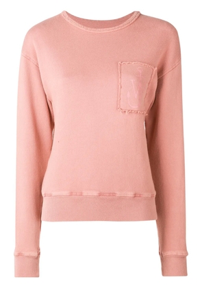 JW Anderson logo-print sweatshirt - Pink