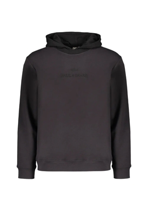 Paul & Shark logo-embroidered hoodie - Black