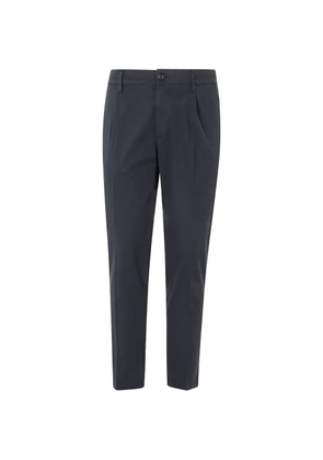BE ABLE pleated tapered trousers - Blue