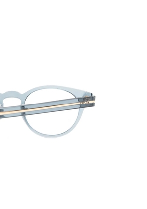 Prada Eyewear round-frame glasses - Blue