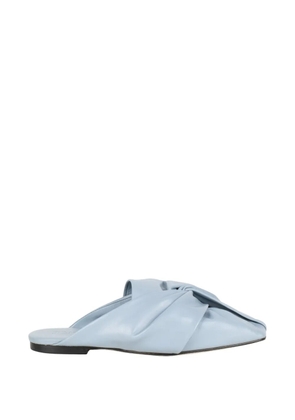 JVAM twisted square-toe mules - Blue