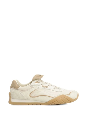 FENDI Wave Pulse suede sneakers - Neutrals