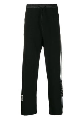 Y-3 straight leg track trousers - Black