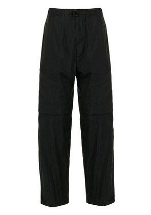 Juun.J belted-waist cargo trousers - Black