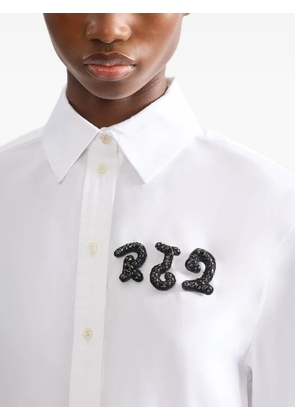 ERDEM x Hélène Smith Letter brooch (set of three) - Black