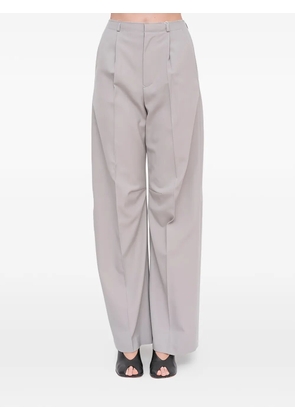 MM6 Maison Margiela pleated trousers - Grey