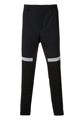 Lanvin band detail trousers - Blue
