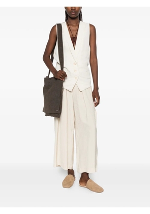 Uma Wang Jill waistcoat - Neutrals