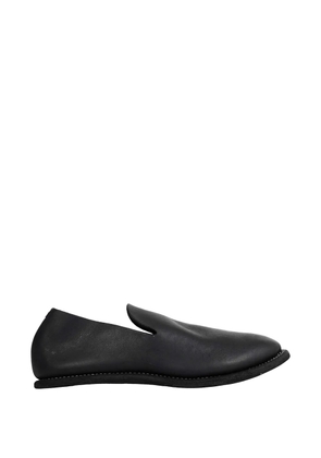Guidi leather loafers - Black