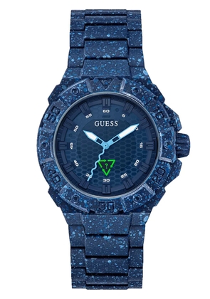 GUESS USA round-shape 42mm watch - Blue