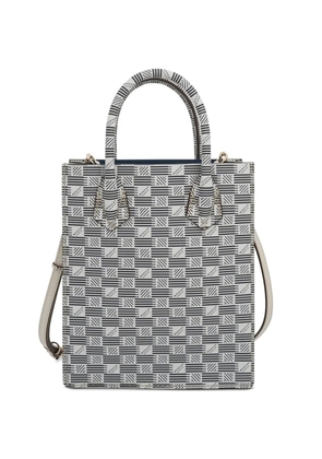 Moreau Suite monogram-pattern mini tote bag - White