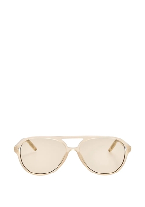 Jacquemus pilot-frame sunglasses - Neutrals