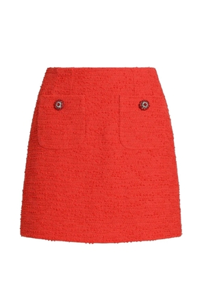Dolce & Gabbana Rachel tweed mini skirt - Orange