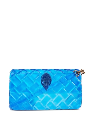 Kurt Geiger London Kensington basket-weave tote bag - Blue