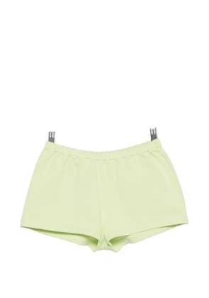 LII elasticated-waist shorts - Green