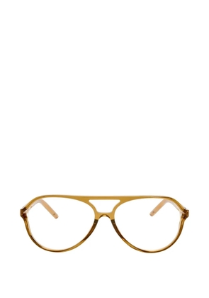 Jacquemus geometric-frame glasses - Neutrals