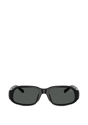 Diesel rectangle-frame sunglasses - Black