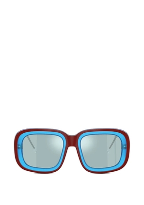 Diesel square-frame sunglasses - Red