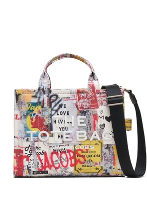 Marc Jacobs medium The Pop Americana canvas tote bag - Neutrals