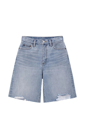 Hey Joanie Coastal Breeze 90's distressed shorts - Blue