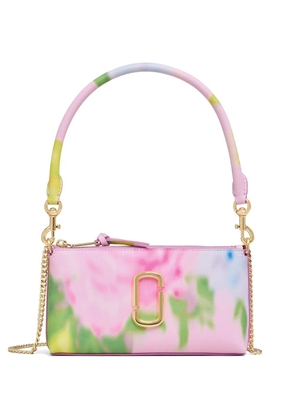 Marc Jacobs The Blurred Floral Snapshot Convertible floral shoulder bag - Pink