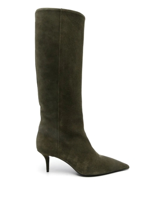 Fabiana Filippi 65mm suede boots - Green