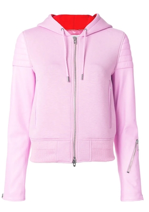 Givenchy zipped hooded jacket - Pink
