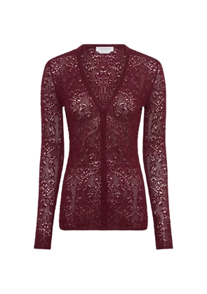 Gabriela Hearst Ultraris cardigan - Red