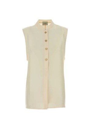 Le Kasha sleeveless blouse - Neutrals