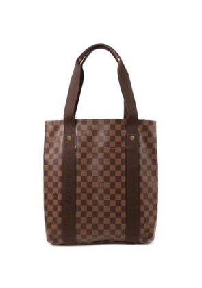 Louis Vuitton Pre-Owned Beaubourg Damier Ebène canvas tote bag - Brown