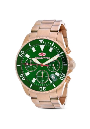 SEAPRO Scuba 200 Chrono 43mm watch - Green