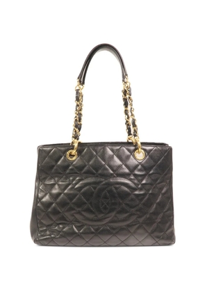 CHANEL Pre-Owned Grand Shopping Tote quilted shoulder bag - Black
