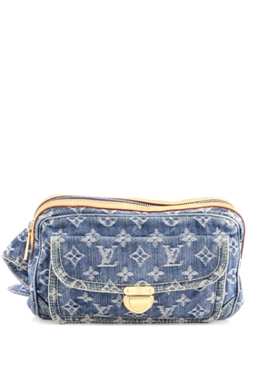 Louis Vuitton Pre-Owned Bum Bag Denim belt bag - Blue