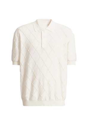 Balmain Balmain Vintage knit polo - Neutrals