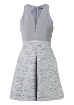 Alexander McQueen v-neck dress - Grey