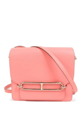 Hermès Pre-Owned mini Roulis calfskin crossbody bag - Pink