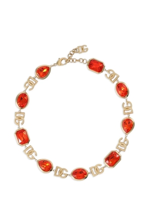 Dolce & Gabbana necklace with logo - Gold