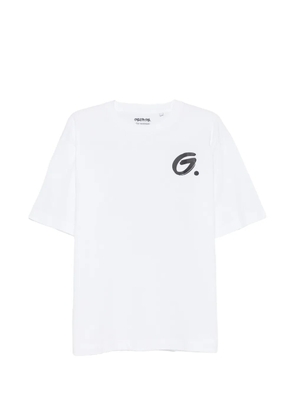 GEORGE. logo-print cotton T-shirt - White