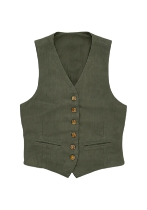 Fortela Demi tailored waistcoat - Green