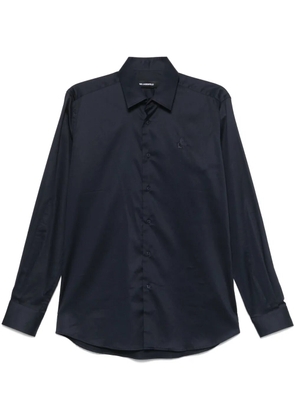 Karl Lagerfeld embroidered-logo shirt - Blue