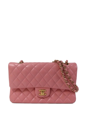 CHANEL Pre-Owned Diamond-quilted CC turn-lock shoulder bag - Pink